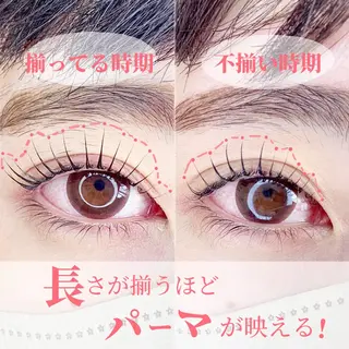 マツエク・マツパ chill&private A/N まつげパーマ/上下まつげパーマ/パリジェンヌ/南与野所属・まつげパーマ専門店 A/N南与野のマツエク・マツパデザイン