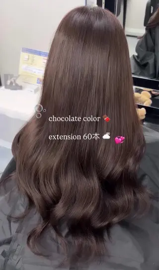 ロング カラー 🎀ハイトーン. 難波.RISA🎀のヘアスタイル