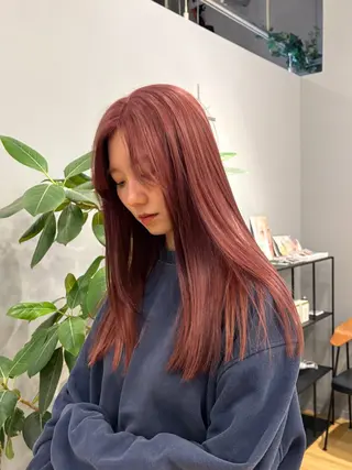 ロング 暖色/ボブ/吉岡美音 GIEN NU茶屋町のヘアスタイル