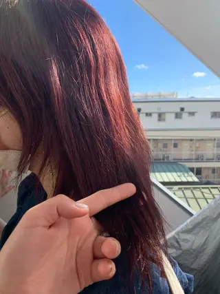 カラー 小沼采唯👧🏼 海好きオヌちゃんのヘアスタイル