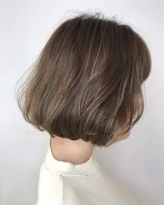 ショート カラー パーマ Bonheur所属・光吉 洋平のヘアスタイル