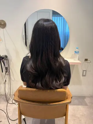 ロング カラー 当日予約大歓迎💗 依田瑞希のヘアスタイル