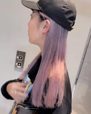 ロング 🔷ブリーチバレイヤ ージュ🔷飯野達也のヘアスタイル