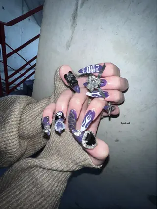 ネイル byeol  nail (ビョルネイル)所属・🌧byeol nail🤍のネイルデザイン