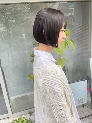 ショート StellA所属・アートディレクター ワダヒサノリのヘアスタイル