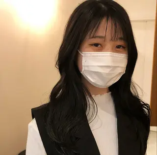 セミロング KOCHAB所属・KOCHAB 中村穂風のヘアスタイル