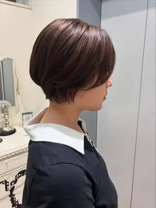 ショート Gardenhair 小笠原篤矢ショートのヘアスタイル