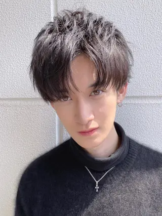 ショート メンズ 【代表】 高瀬慎也/縮毛矯正のヘアスタイル