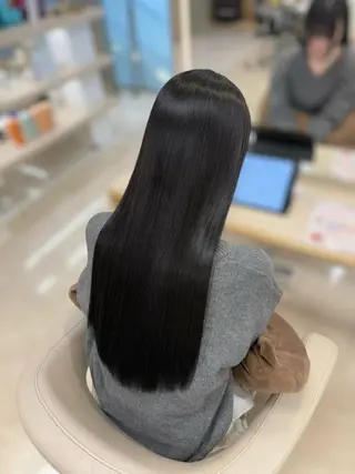 ロング ベージュ カラー🧸ゆいなのヘアスタイル