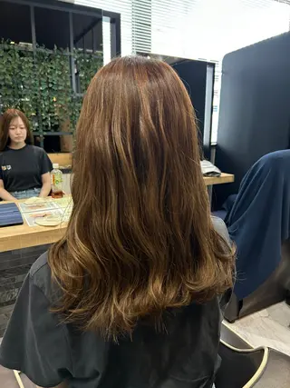 ロング カラー 🐺似合わせ🐺 青山健誠のヘアスタイル