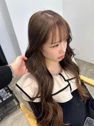 ロング カラー ayane🎀／ レイヤーカット💫のヘアスタイル