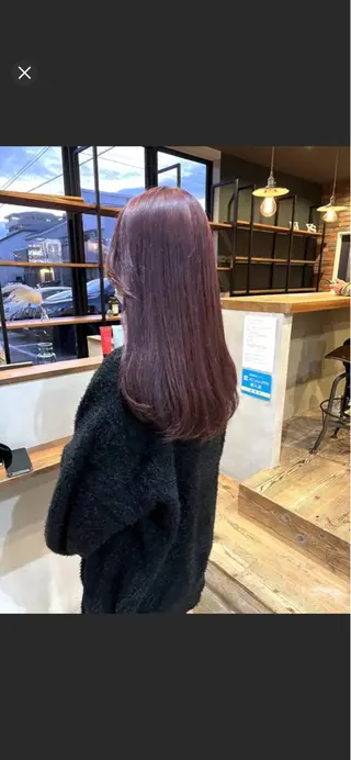 カラー 透明感/ハイトーン /デザインカラー大輝のヘアスタイル