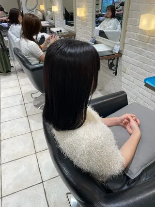 ミディアム カラー 🌼 misaki 🌼のヘアスタイル