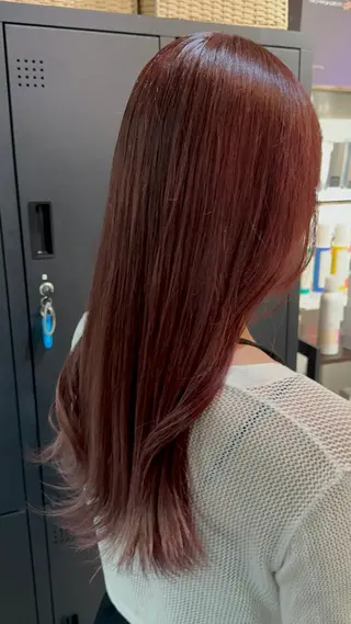 ロング カラー JOS所属・上野ハイトーン/デ ザイン✂︎touiのヘアスタイル