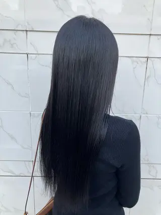 ロング 髪質改善カラー/ 縮毛矯正町田佑人のヘアスタイル