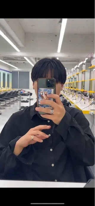 メンズ 🤍レイヤーカット /顔まわりカット🤍のヘアスタイル