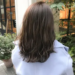 セミロング LOMA🇰🇷 銀座クボタのヘアスタイル