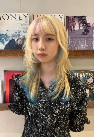 ロング 江古田/chura/ カラーモデル募集💫のヘアスタイル