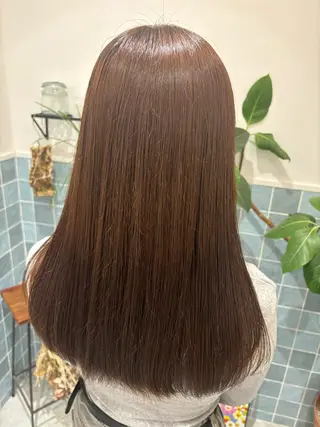 カラー 🍎ダメージレス暖色 カラー🍎あyaかのヘアスタイル