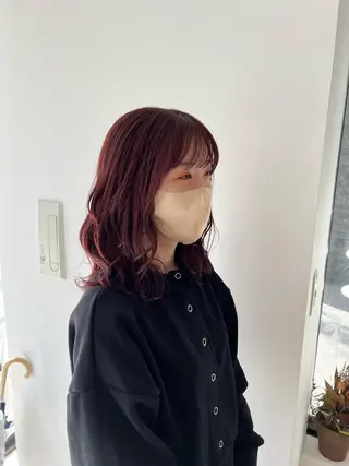 ミディアム mai 🌷のヘアスタイル