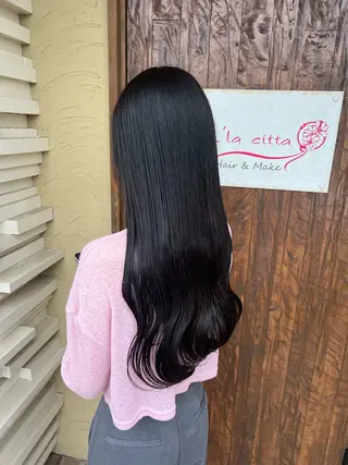 ロング カラー L'la citta所属・アヤノ 🤍のヘアスタイル