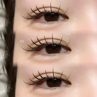 マツエク・マツパ Mell Yuuna ♡パリエク /束感のマツエク・マツパデザイン