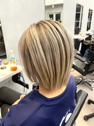 ミディアム カラー ✨デザインカラー✨ ✂️kouki✂️のヘアスタイル