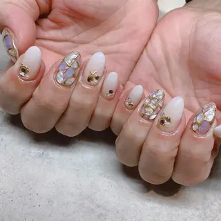 ネイル among アマン所属・lecoa_ kana／amongのネイルデザイン