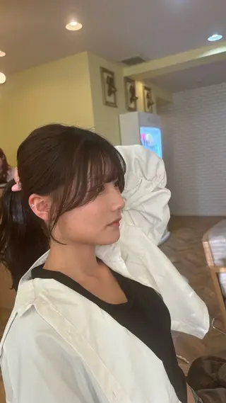 ロング 村上 乃綾のヘアスタイル