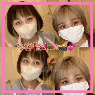 ショート カラー メンズ キッズ ショート、ボブなら お任せ❤️石川由美のヘアスタイル