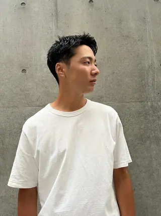 ショート メンズ メンズスタイリスト リュウジのヘアスタイル