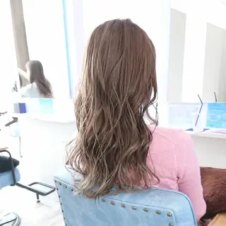 ロング カラー ヘアアレンジ 小林 伸行のヘアスタイル