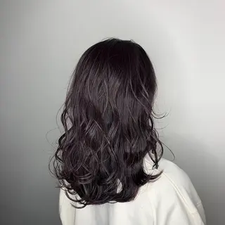 ロング maco 艶感ハイトーン🦋のヘアスタイル