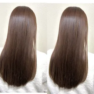 ロング レイヤーカット✂️ 若葉のヘアスタイル