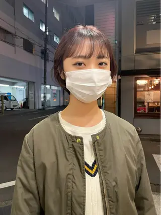 ショート カラー haru/レイヤー/ ウルフのヘアスタイル