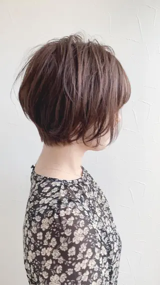 ショート カラー 狩野 純一郎のヘアスタイル