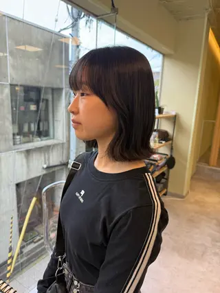 ショート 伶風/レイヤー /ボブ/透明感カラーのヘアスタイル