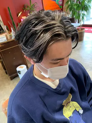 カラー メンズ 宮嶋 勇輔のヘアスタイル