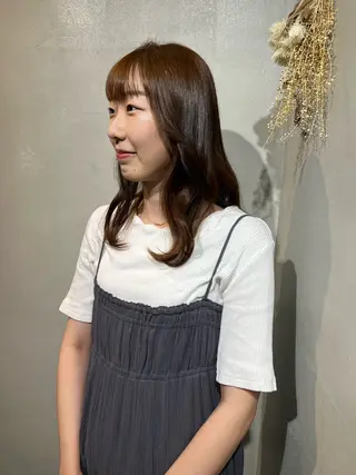 セミロング カラー Aya/四条烏丸/ インナーカラーのヘアスタイル