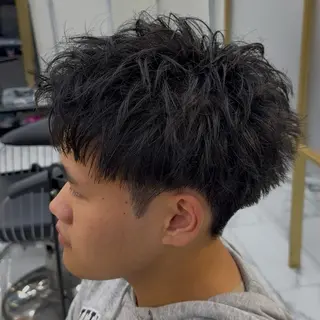 パーマ メンズ 渋谷メンズパーマ🌀 大人ヘア/くりのヘアスタイル