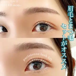 メンズ マツエク・マツパ アイブロウ Moyu eyelash所属・Moyu eyelashのマツエク・マツパデザイン