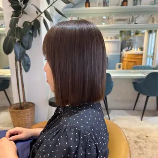 ミディアム 髪質改善/ボブ /韓国/erikoのヘアスタイル