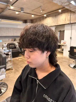 ミディアム メンズ 【メンズ専用サロン】 💈小林遥希💈のヘアスタイル