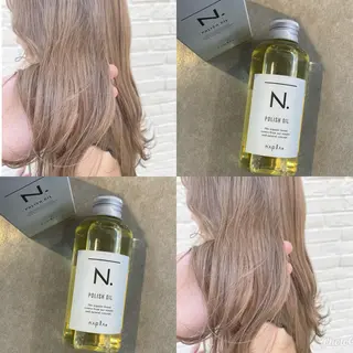 ミディアム カラー ☘️ブリーチ/ハイト ーン/レイヤー/のヘアスタイル