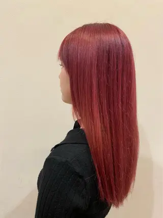 ロング ホンダプレミアヘアー所属・はまむら 来図のヘアスタイル