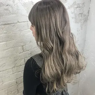 ロング カラー 🎀モテ髪ミルクティ ー🎀yasunaのヘアスタイル