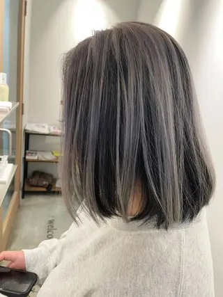ミディアム カラー Gift.hair&spa所属・森崎 歩のヘアスタイル