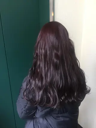 セミロング カラー 💘透明感カラー💘 沖本 将宏のヘアスタイル