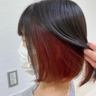 カラー ブリーチ/インナー カラー🌸さくらのヘアスタイル