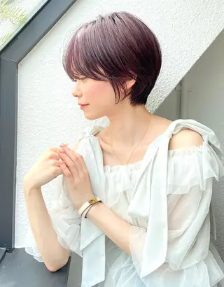 ショート カラー メンズ/スパイキー ショート/isseyのヘアスタイル
